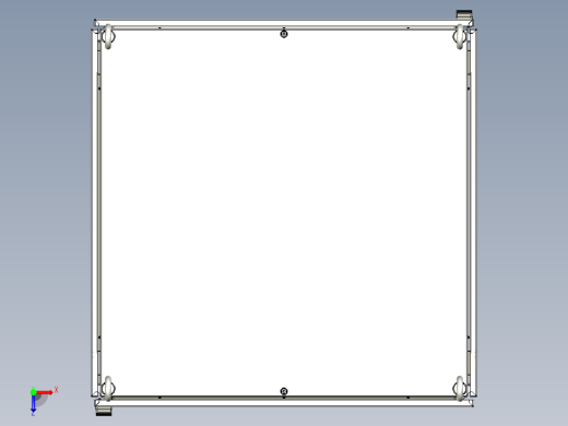 仿威图21折型材柜俯视缩略图