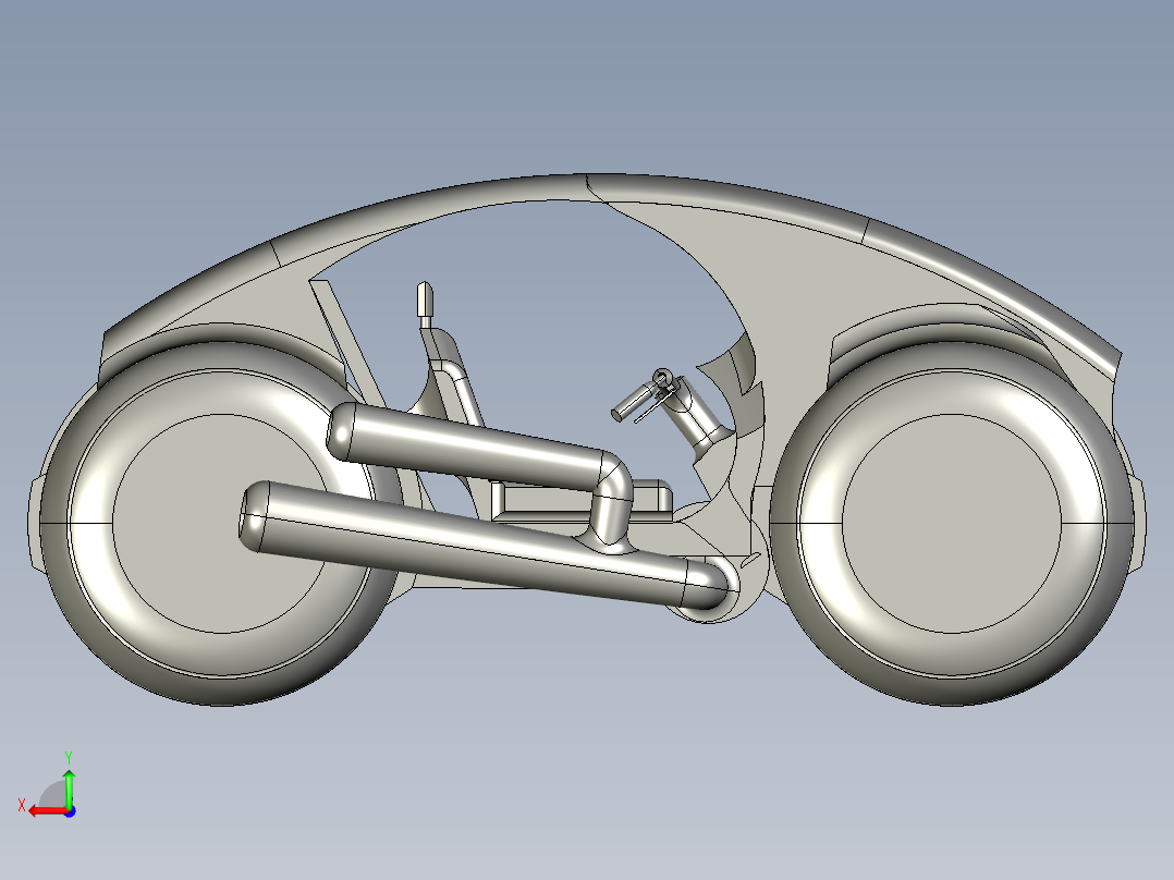 B2004456-未来之车后视图