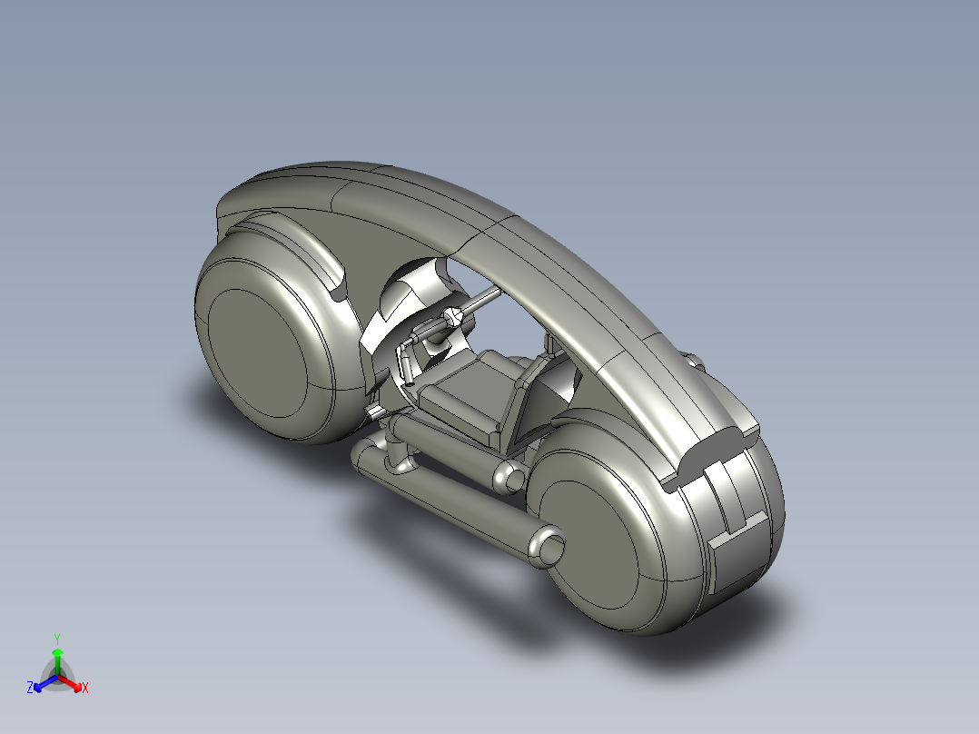B2004456-未来之车正等轴测图