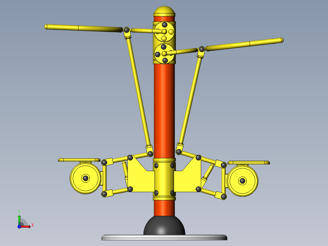 健身器材(87)前视图