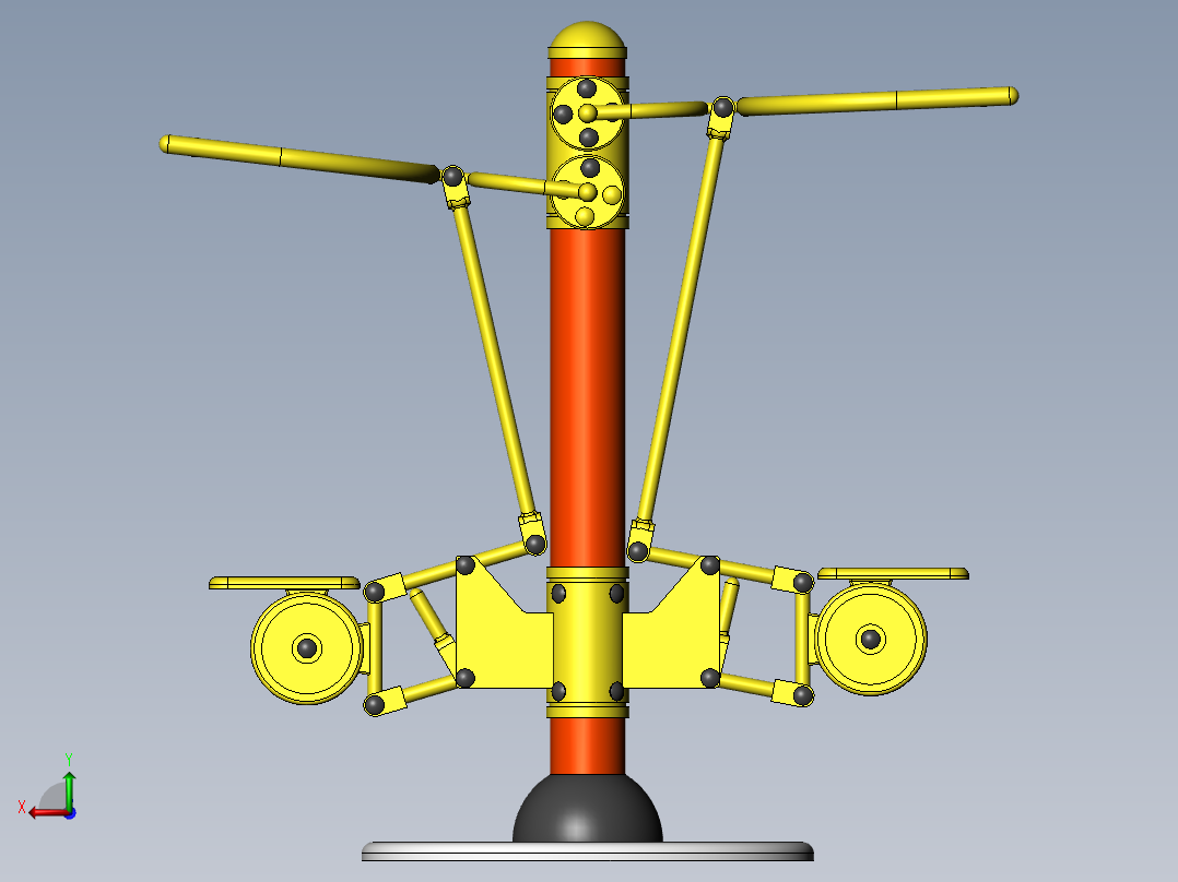 健身器材(87)后视图