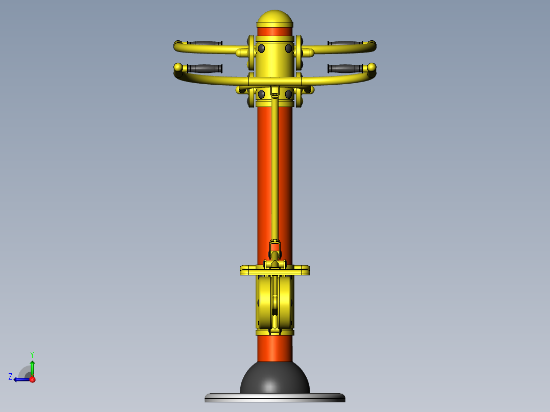 健身器材(87)右视图