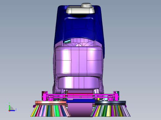 商用商场吸拖一体拖地机左视缩略图