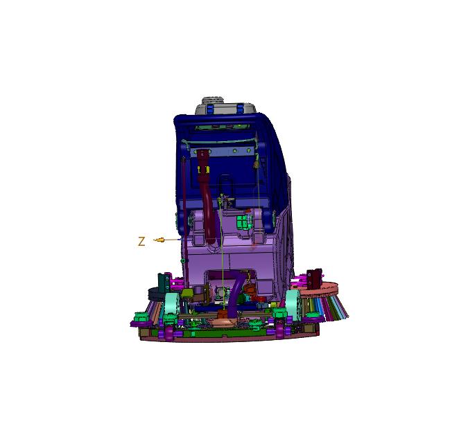 商用商场吸拖一体拖地机