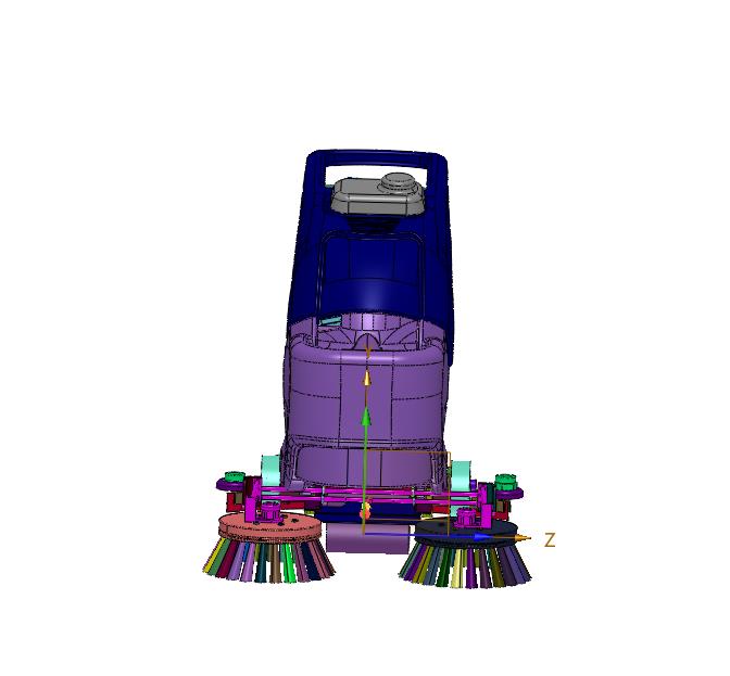 商用商场吸拖一体拖地机