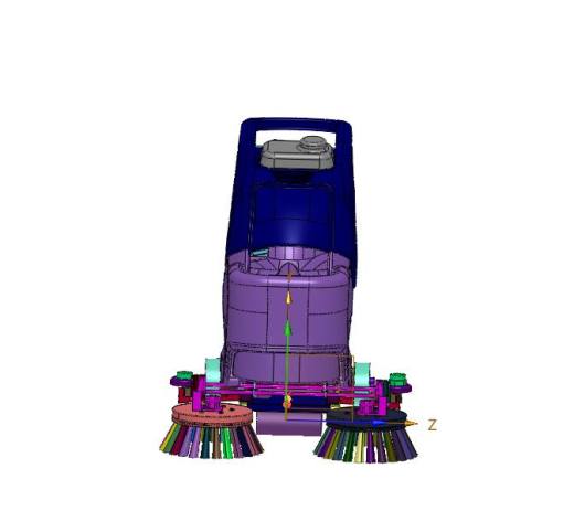 商用商场吸拖一体拖地机缩略图