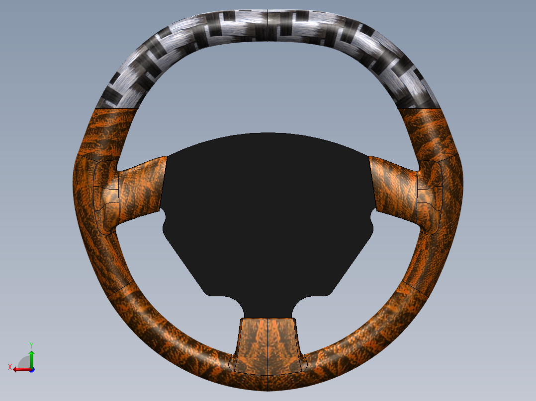 方向盘(38)后视图