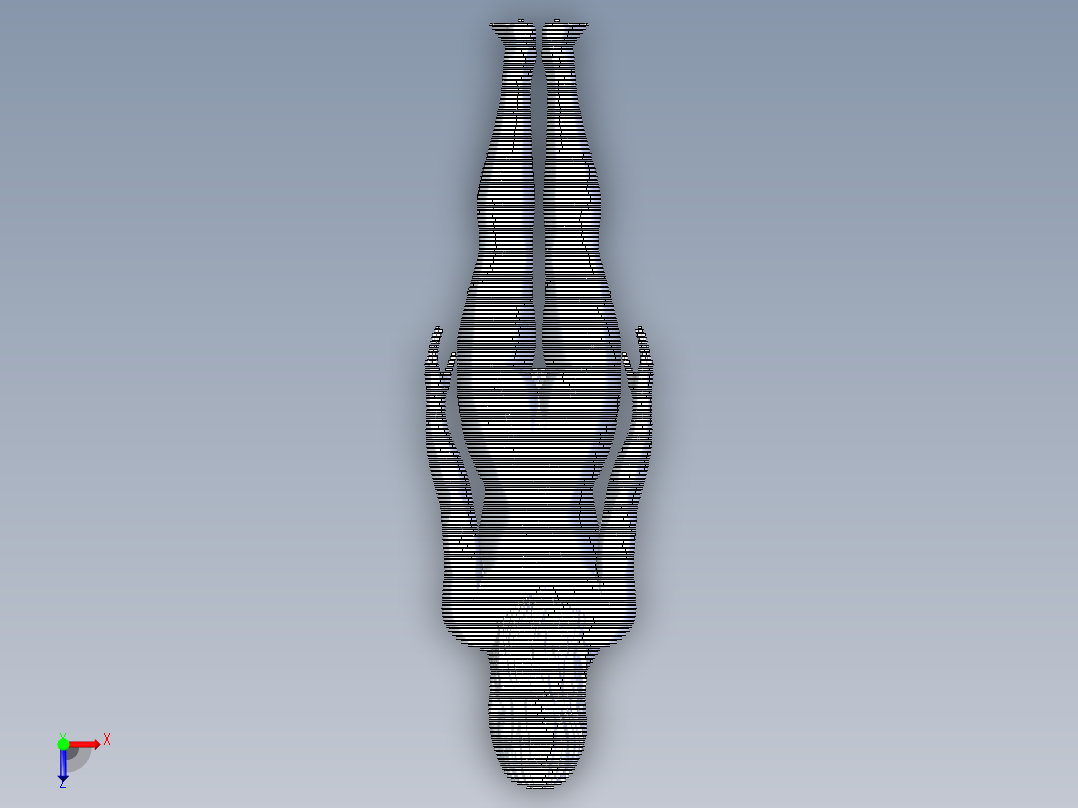 人体模型(63)俯视图