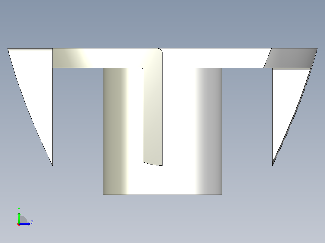 B3004479-三通螺母 (M5, M6, M8)左视图