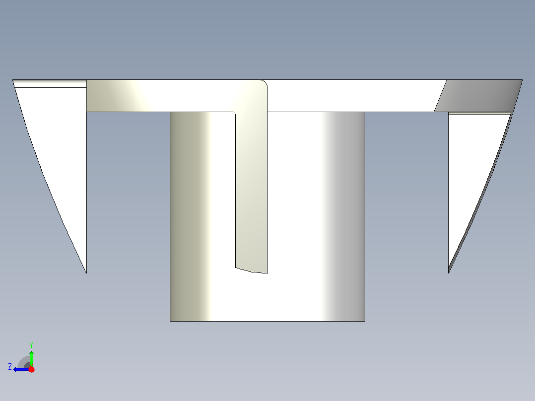 B3004479-三通螺母 (M5, M6, M8)右视图