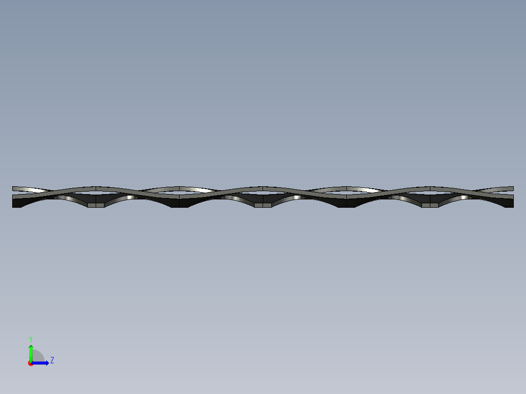 镂空网格左视图