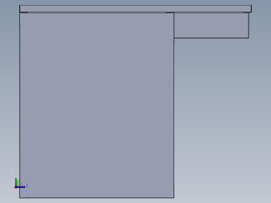 微机控制台  sw16左视图