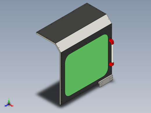 数控铣床车床门