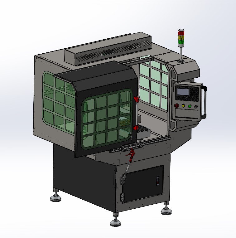 数控铣床车床门