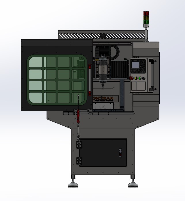 数控铣床车床门