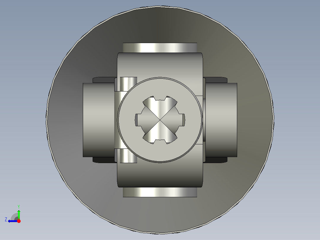 SPG-SD1传动万向节右视图
