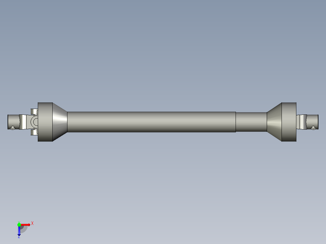 SPG-SD1传动万向节俯视图