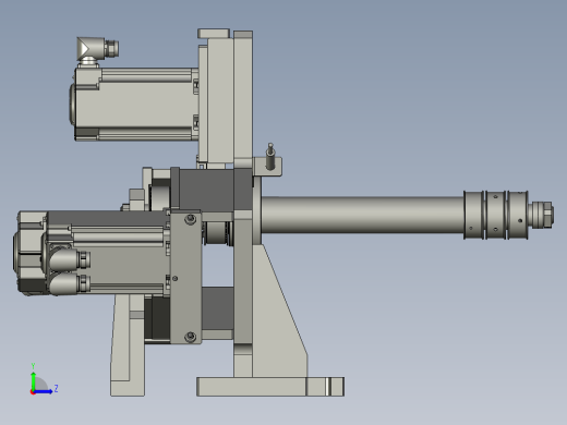 YWP200K4-02-07-00尾座动力部分左视缩略图