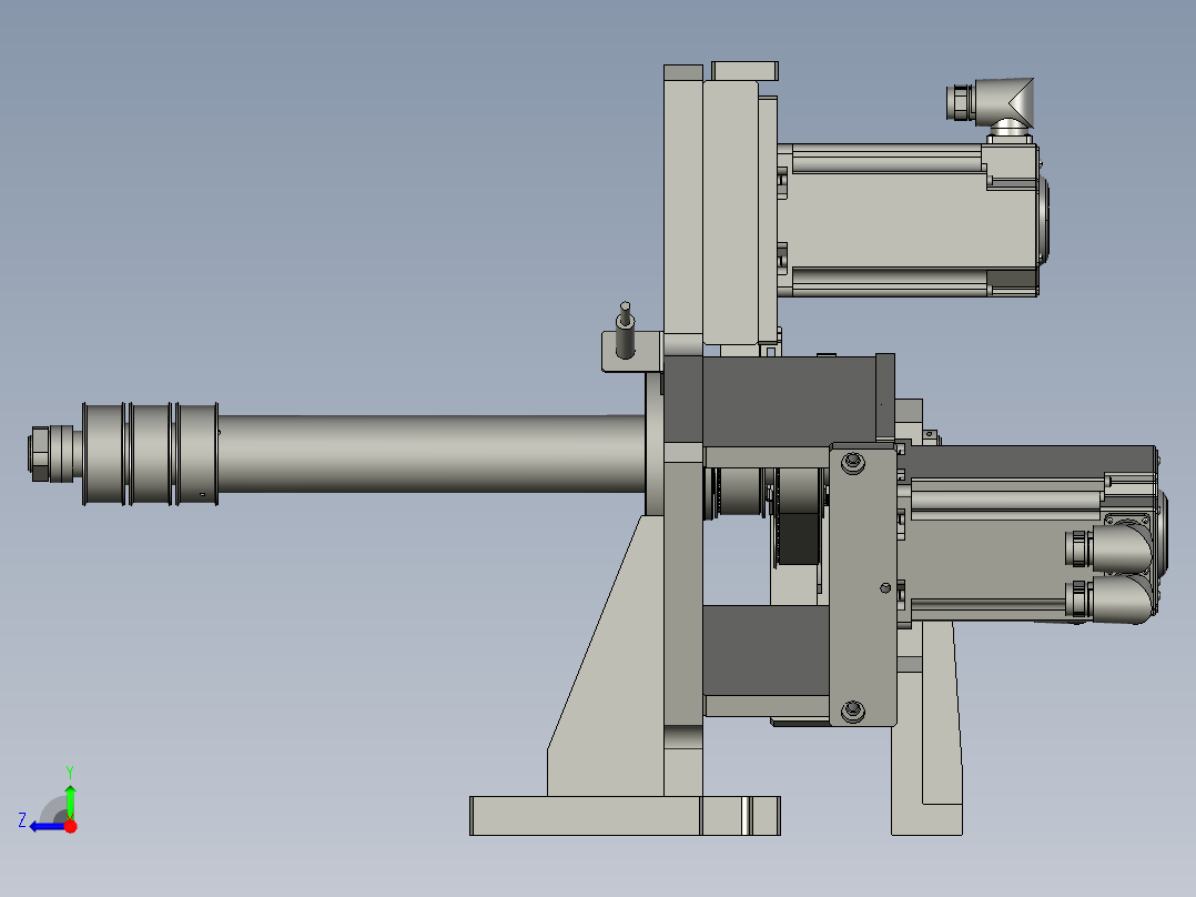 YWP200K4-02-07-00尾座动力部分右视图