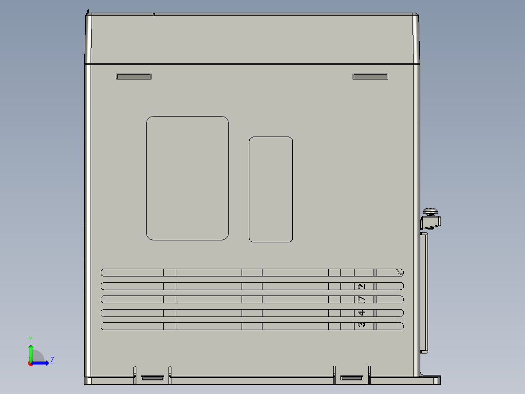 驱动750W-1KW-15KW左视图