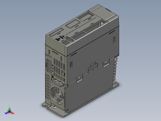 驱动750W-1KW-15KW正等轴测缩略图