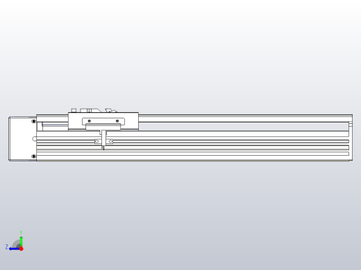 日规模组半封闭丝杆TPA-HNR-110D-1610C-L250-ML-Y-P40-N3右视缩略图