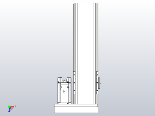 日规模组半封闭丝杆TPA-HNR-110D-1610C-L250-ML-Y-P40-N3俯视缩略图