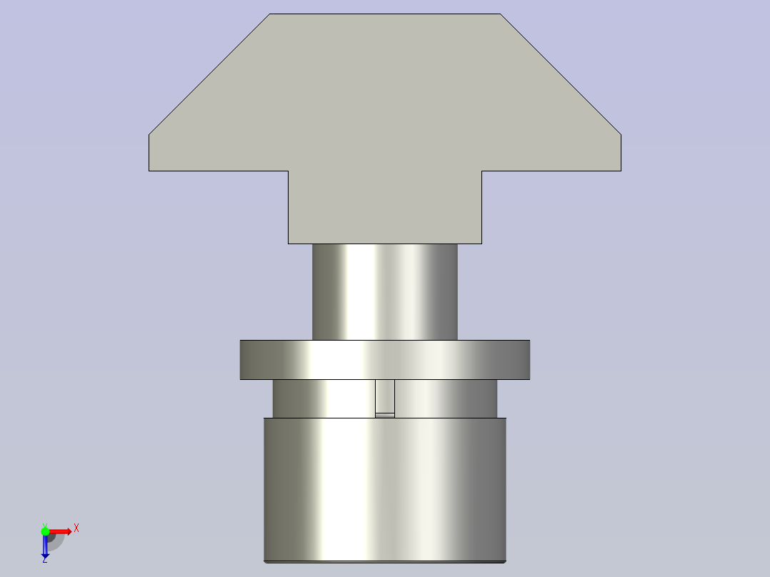 40铝合金-滑块螺母M6-组件俯视图