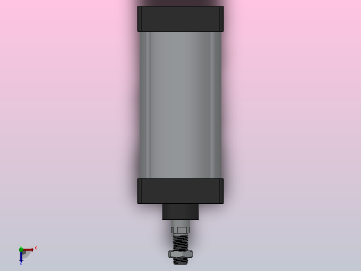 SC气缸SC标准气缸系列SC-100X160-S俯视缩略图