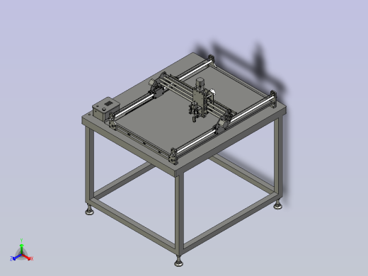 solidworks切割机模型--508295-30