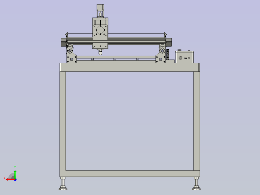 solidworks切割机模型--508295-30后视缩略图
