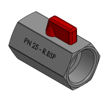 PN-25 - DN.1 -微型球阀小球阀