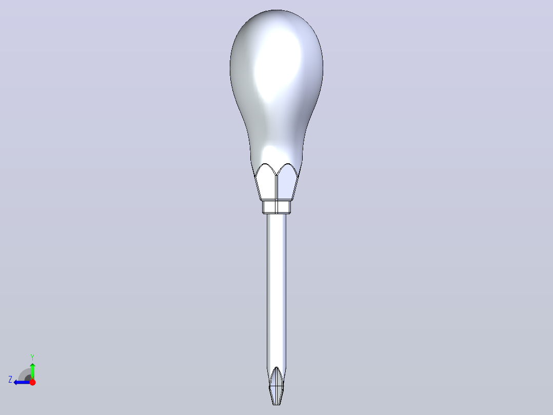螺丝刀右视图