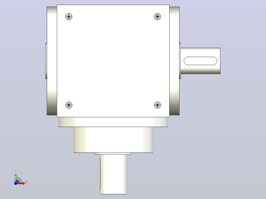 170型精密转向器，换向器PW170-A1-B1前视缩略图