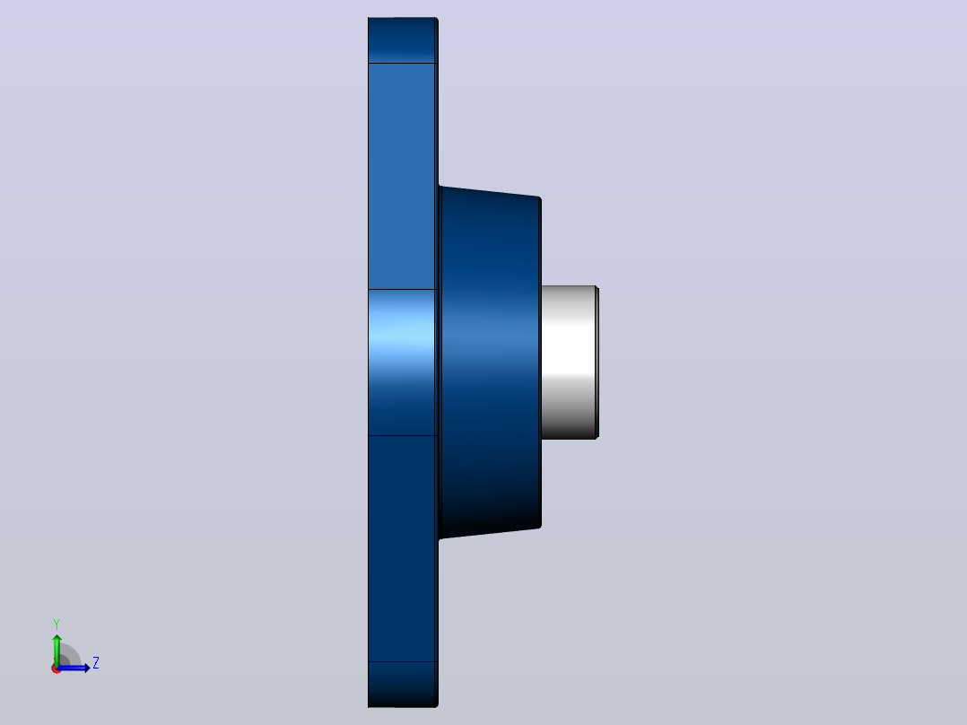 轴承座User Library-paliers appliques 2 trous nsk-rhp_左视图