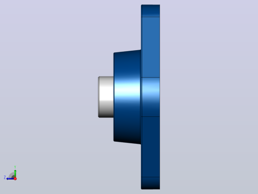 轴承座User Library-paliers appliques 2 trous nsk-rhp_右视缩略图