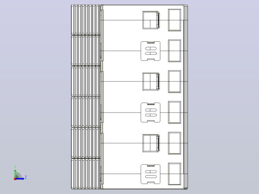 NU5-II 80-100 3P电涌保护器三维模型202405左视缩略图