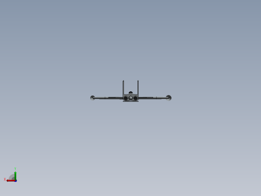 米格35 3D模型后视缩略图