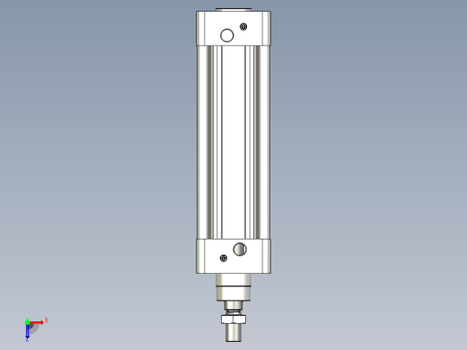 FESTO气缸DSBC-80-200-D3-PPVA-N3---_0_俯视缩略图