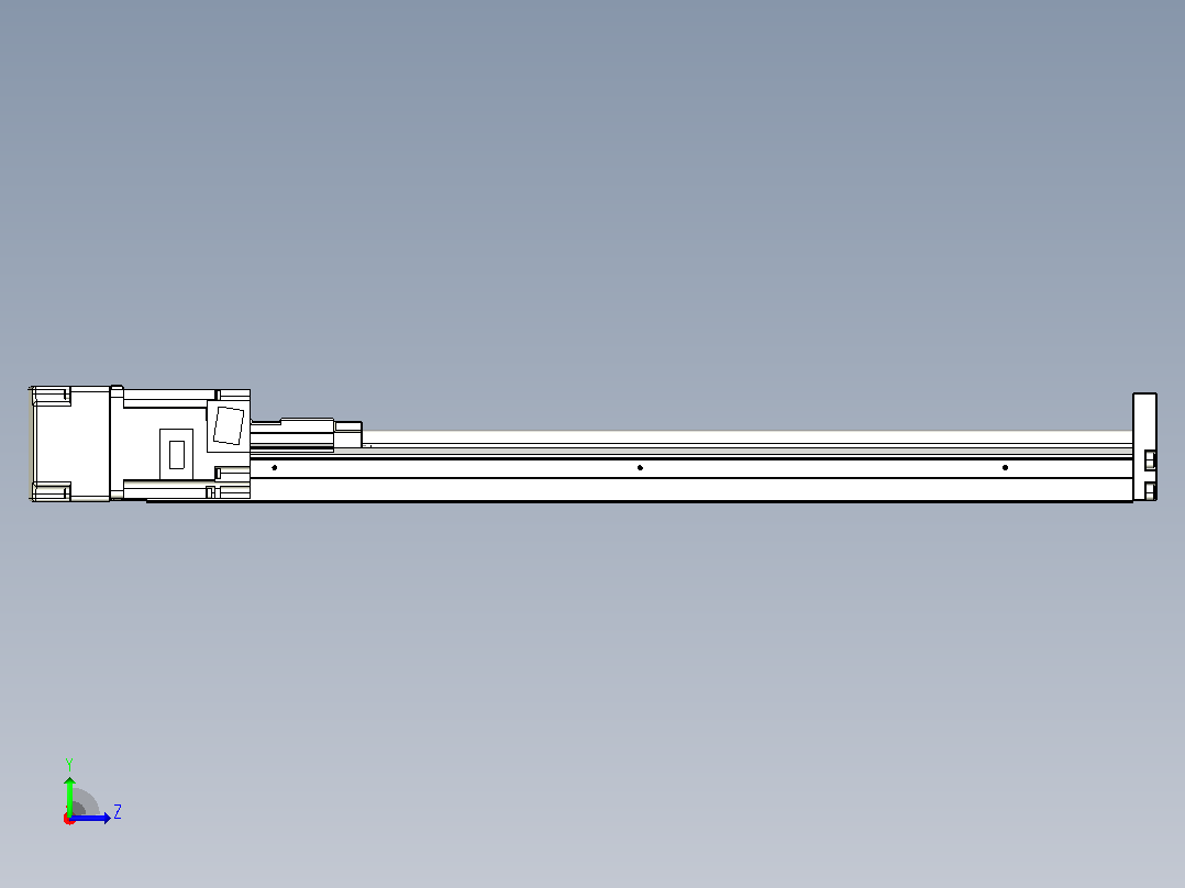 钢基模组TPA-KSR-8610C-540A1-ML-H0左视图
