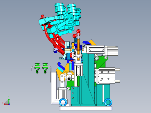 汽车零部件焊接工装stp后视缩略图