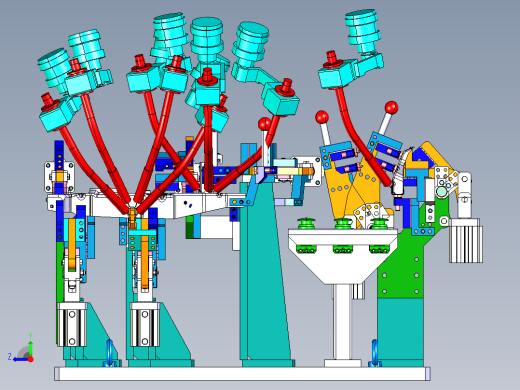 汽车零部件焊接工装stp右视缩略图
