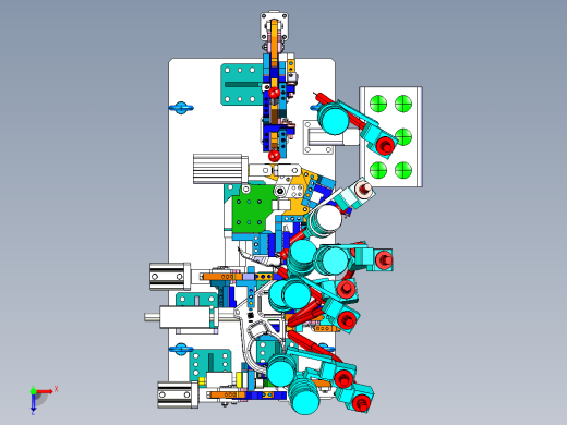 汽车零部件焊接工装stp俯视缩略图