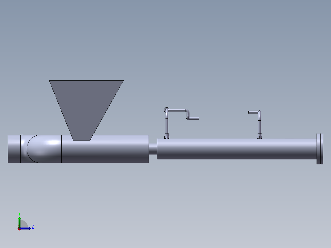 混凝土泵液压缸缓冲装置设计(sw+cad+说明书)