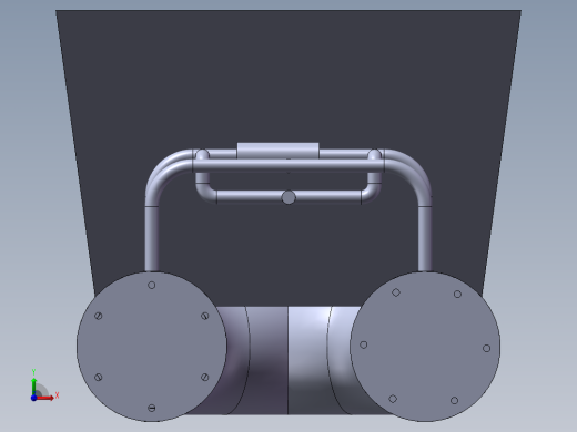 混凝土泵液压缸缓冲装置设计(sw+cad+说明书)前视缩略图