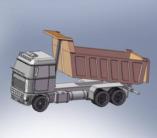 货运自卸卡车缩略图