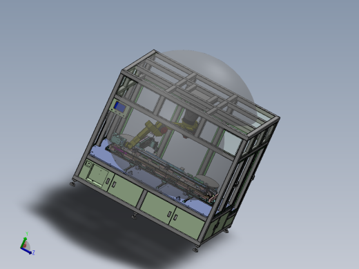 汽车门槛推钉自动化组装设备sw19可编辑