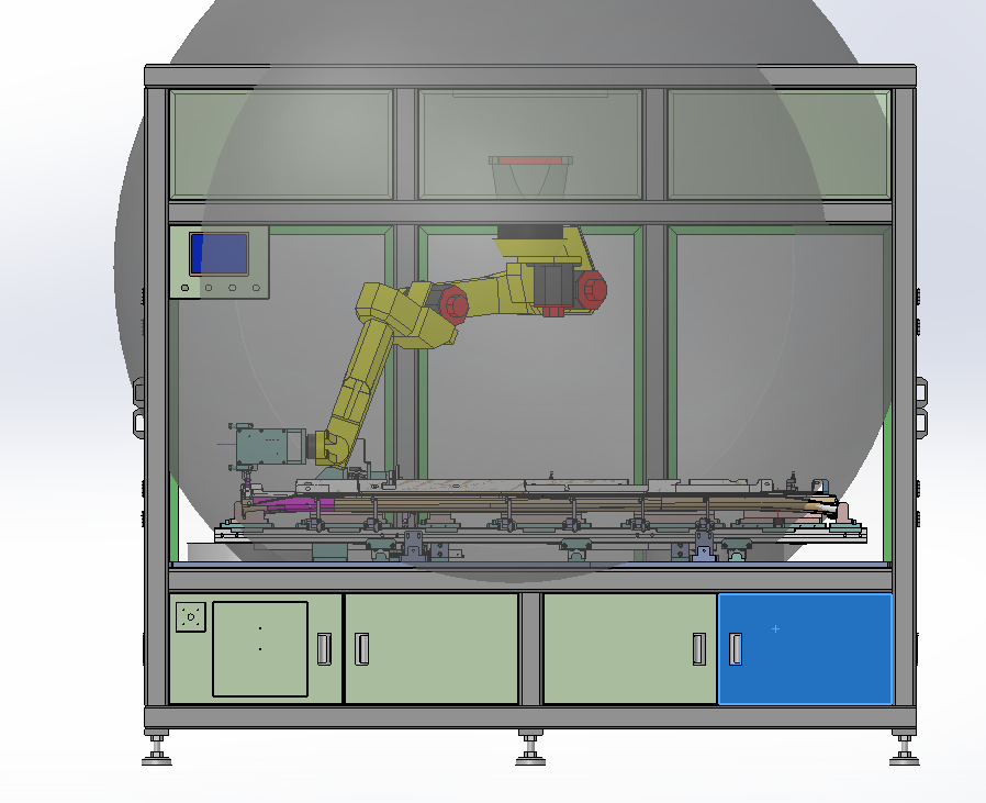 汽车门槛推钉自动化组装设备sw19可编辑