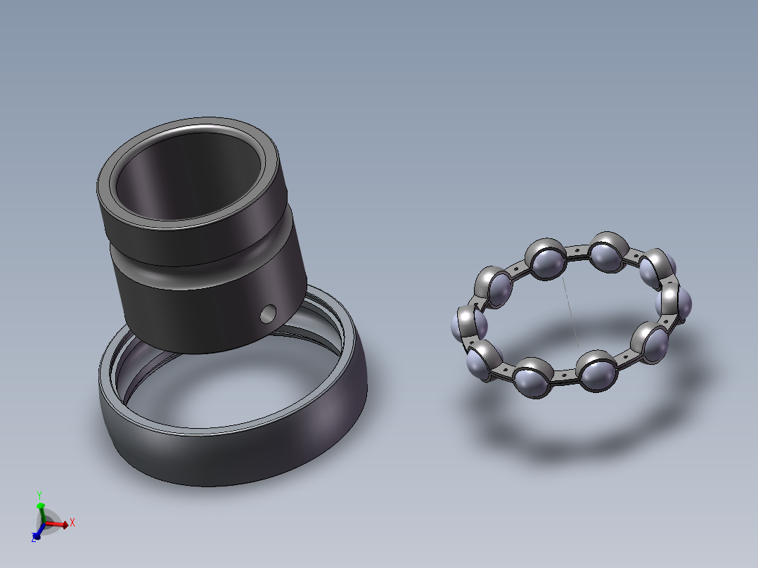 uc212轴承主视图