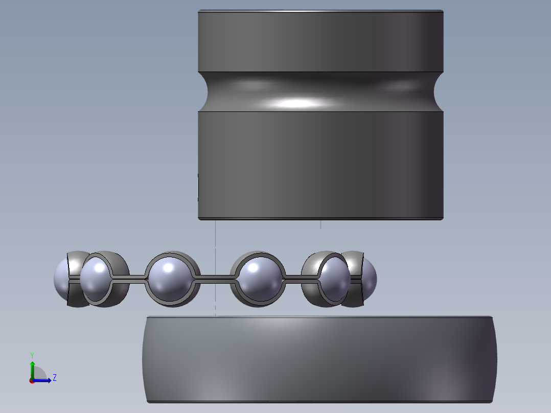 uc212轴承左视图